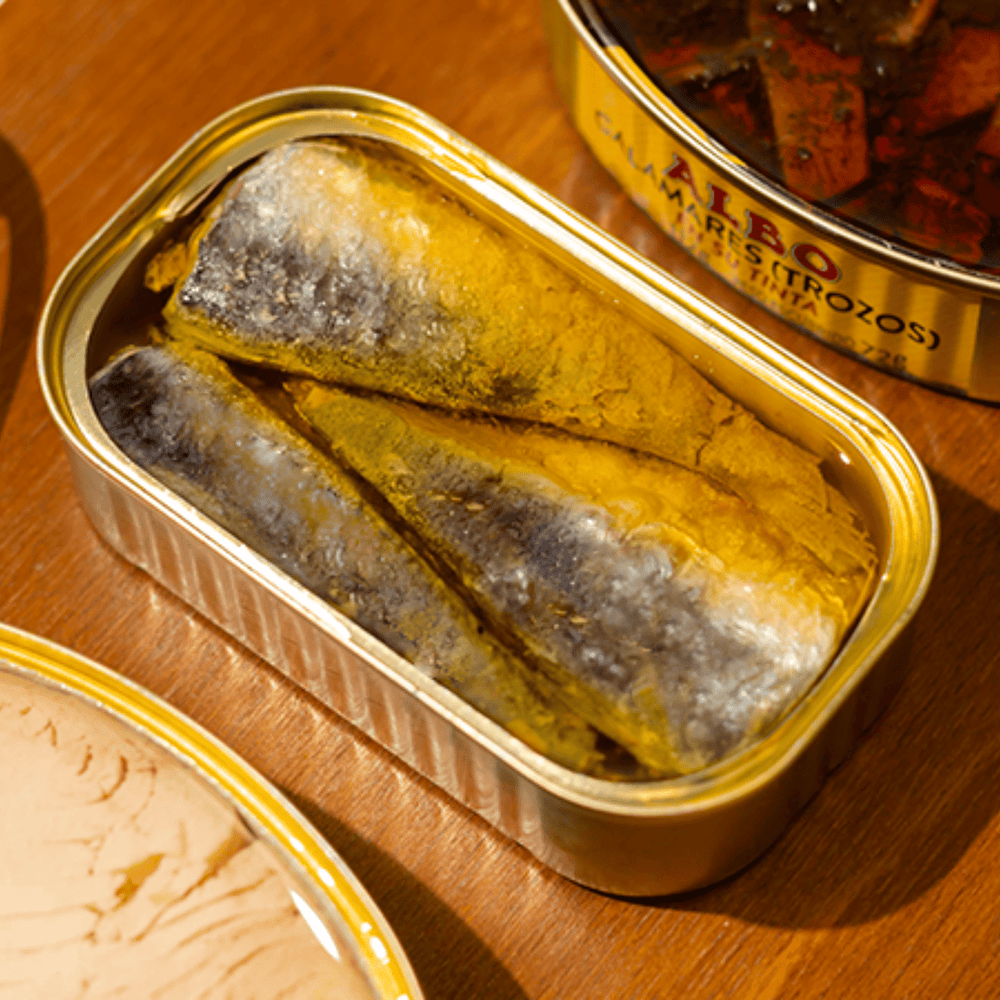 Albo Sardinas En Aceite De Oliva (Sardines In Olive Oil ) 120Gr / 4.25 Oz Tin - The Spanish Table