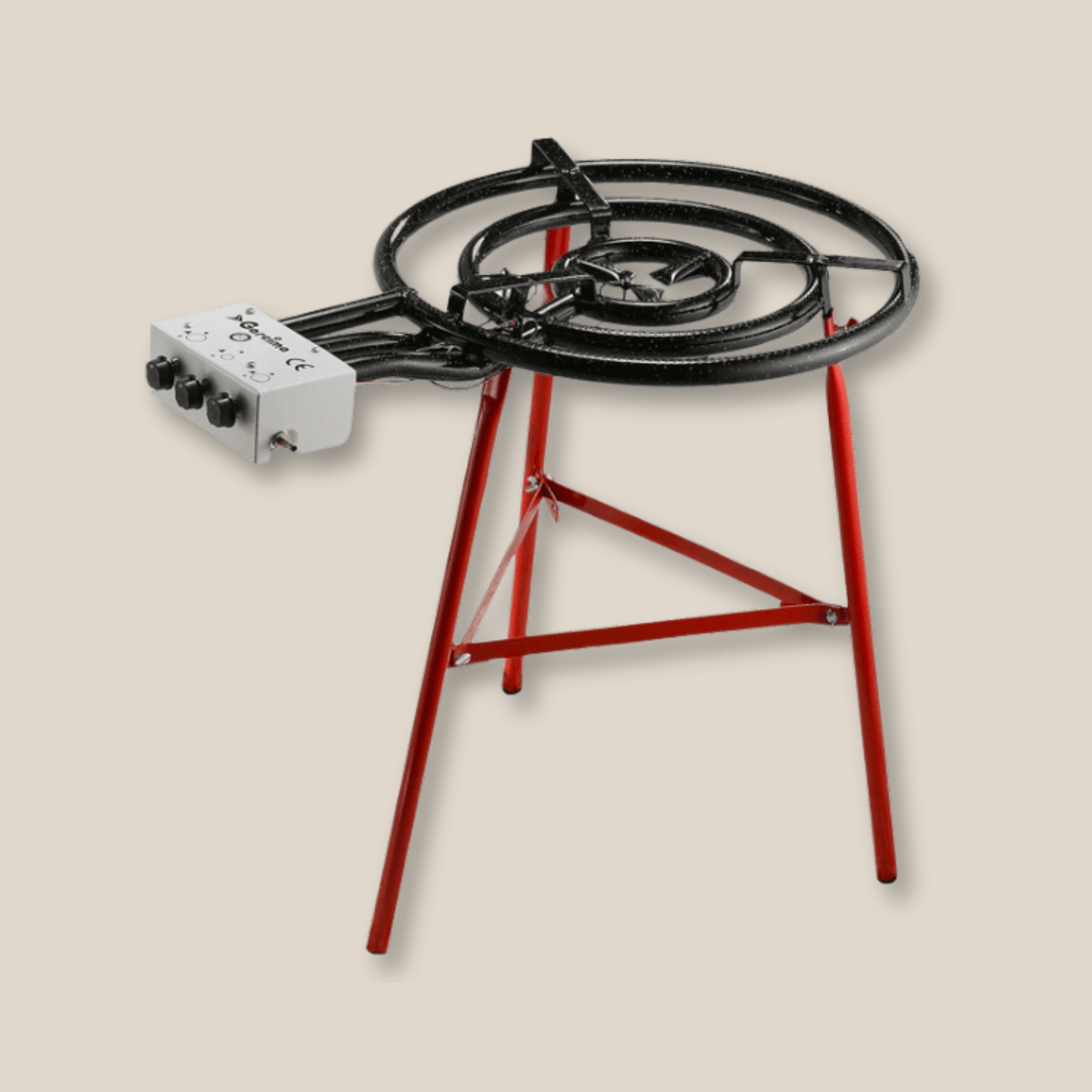 Garcima 80-P Propane 3-Ring Professional Paella Burner - The Spanish Table