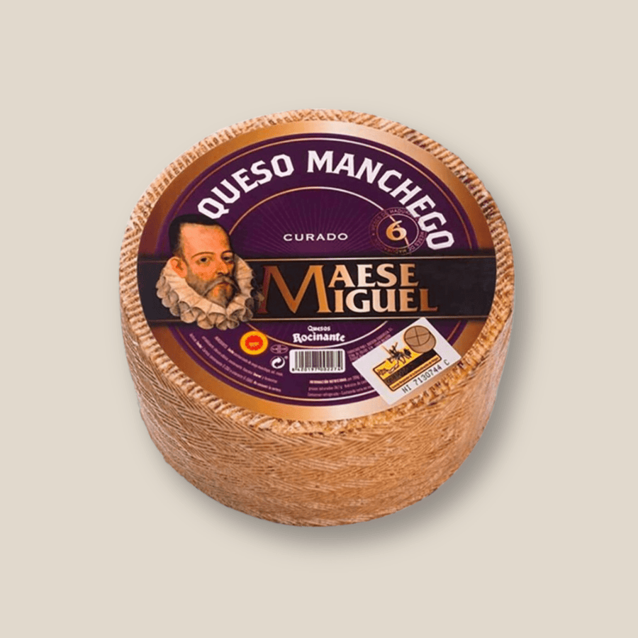 Manchego Maese Miguel 6 Mo Cheese 2257 - The Spanish Table