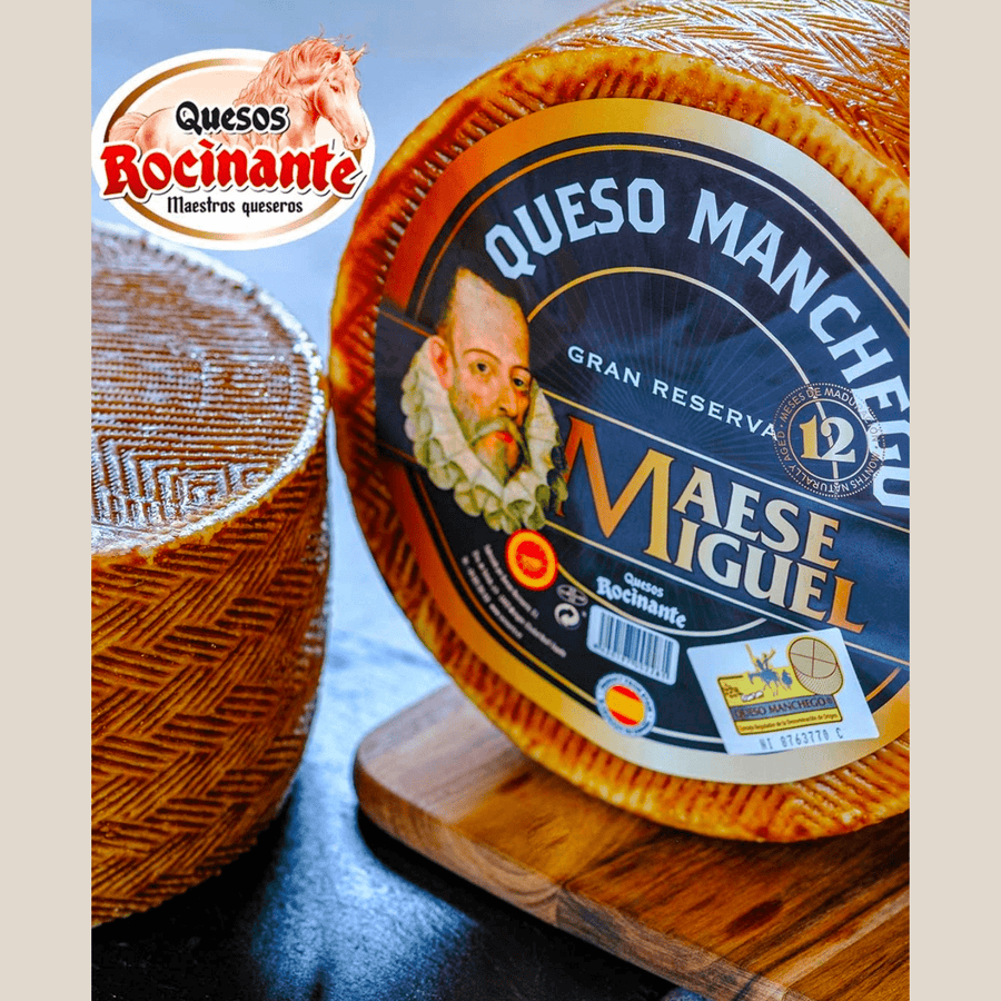 Manchego Maese Miguel 12 Mo Cheese 2254 - The Spanish Table