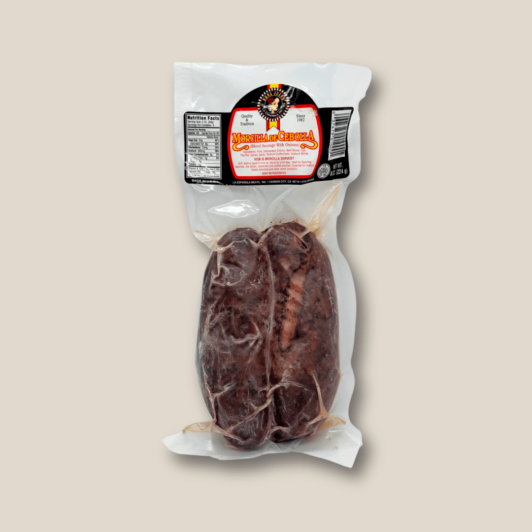 Morcilla De Cebolla (Blood Sausage W/ Onion) - The Spanish Table