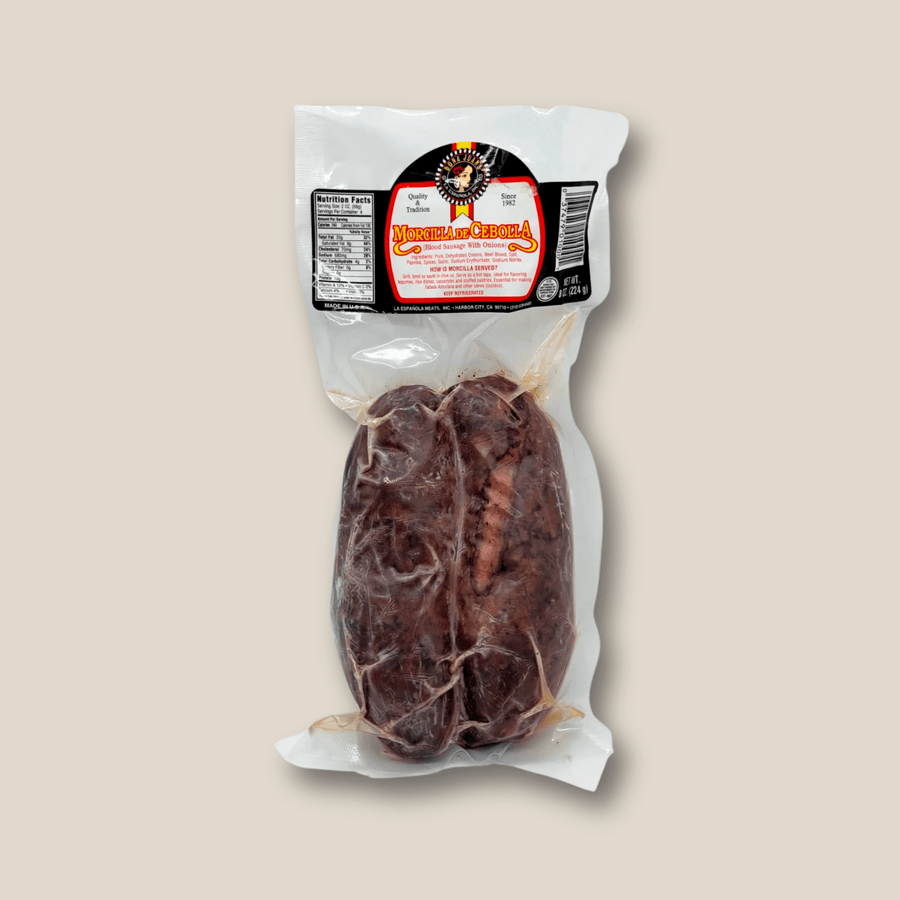Morcilla De Cebolla (Blood Sausage W/ Onion) - The Spanish Table