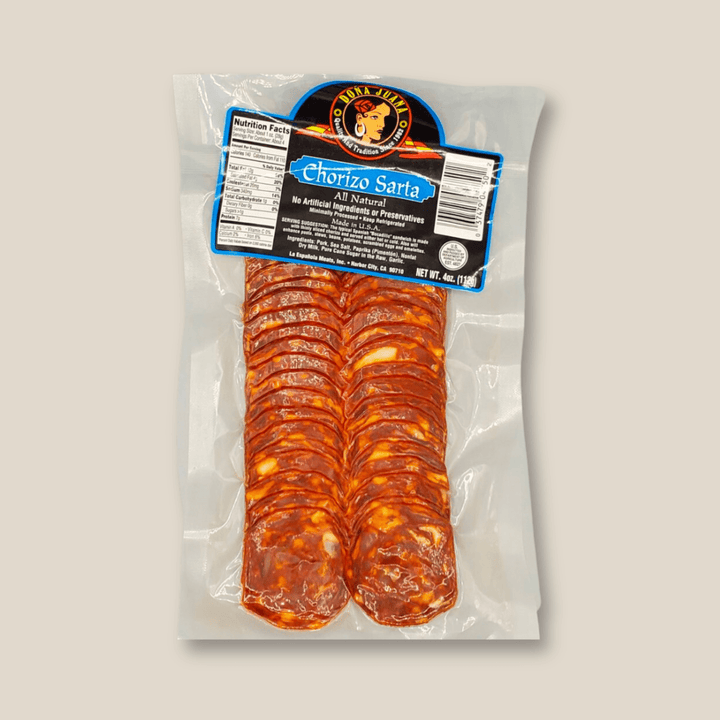 Chorizo Sarta Sliced 4oz - The Spanish Table