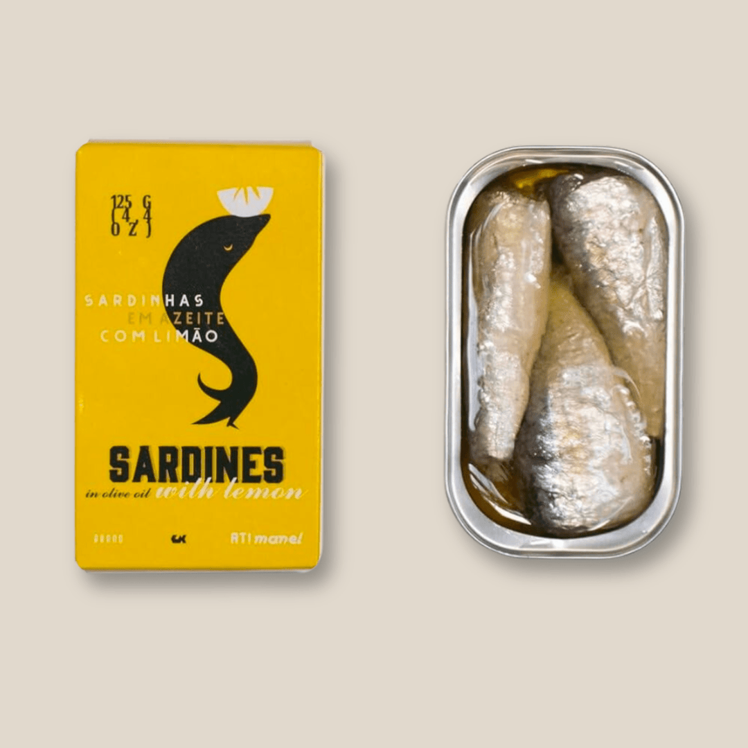 Ati Manel Sardines in Olive Oil & Lemon - The Spanish Table