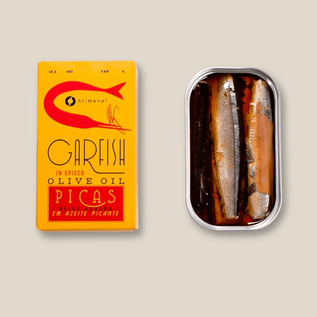 Ati Manel Garfish in Spiced Oilve Oil - The Spanish Table