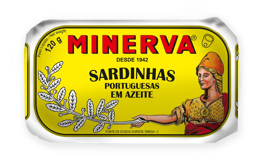 Minerva Gourmet Canned Sardines in olive oil - The Spanish Table