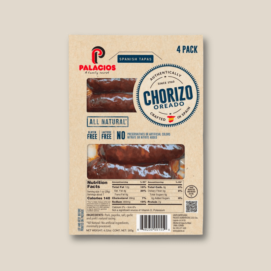 Palacios Chorizo 4 Pack - The Spanish Table