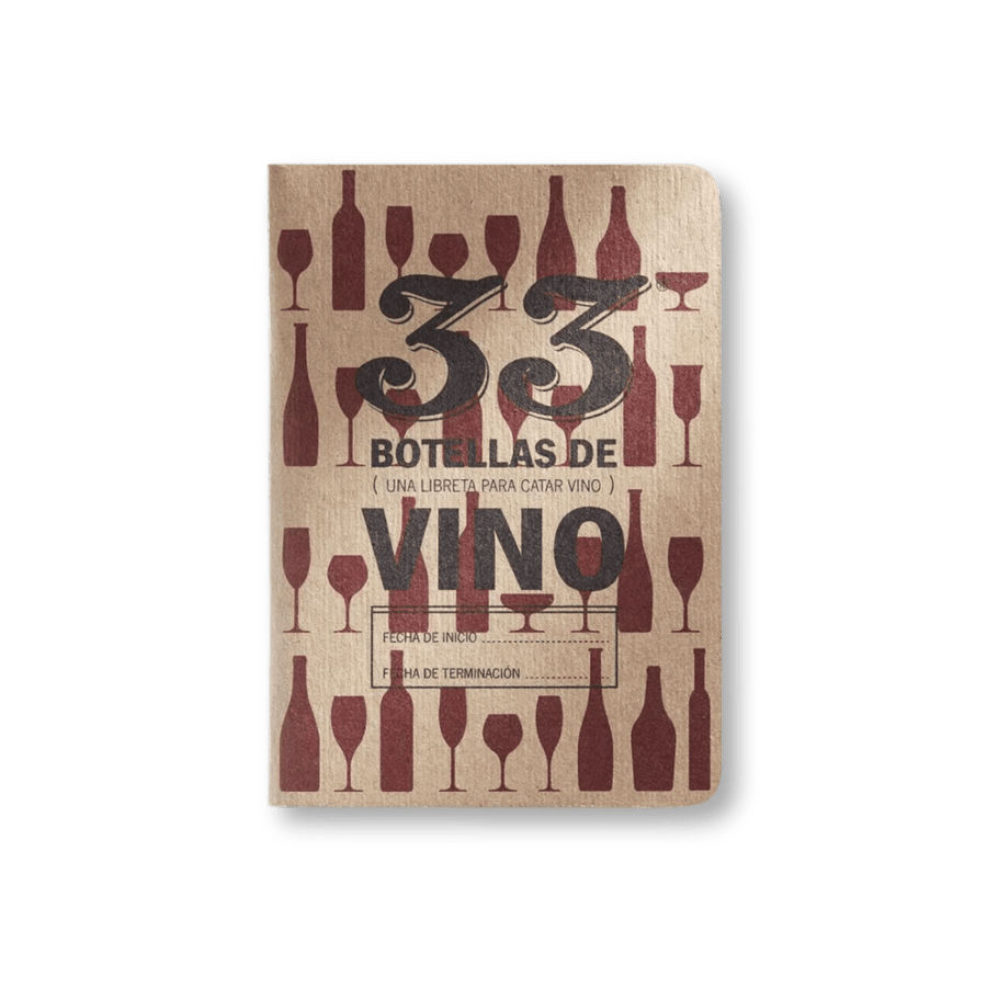 33 Botellas de Vino Tasting Journal - The Spanish Table