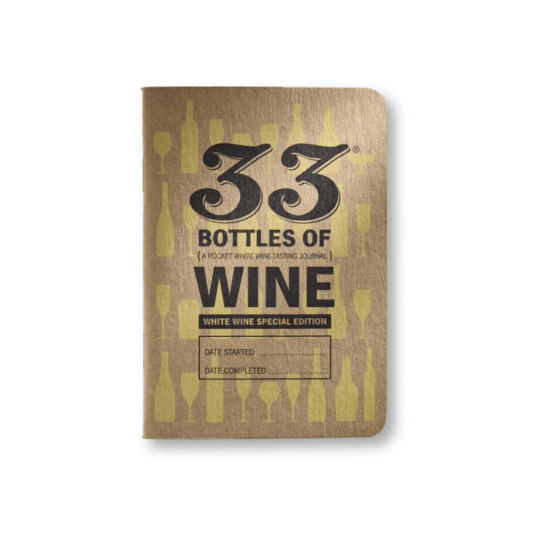33 Bottles of White Wine Tasting Journal - The Spanish Table