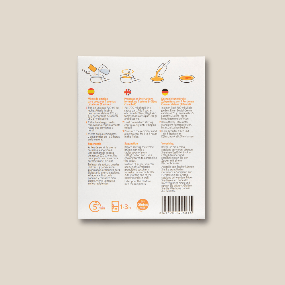 Carmencita Creme Brulee Mix (Crema Catalana) - The Spanish Table