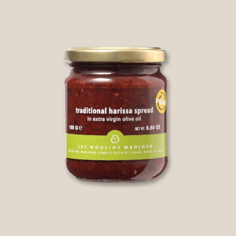Les Moulins Mahjoub Traditional Harissa, 185Gr / 6.5 Oz - The Spanish Table