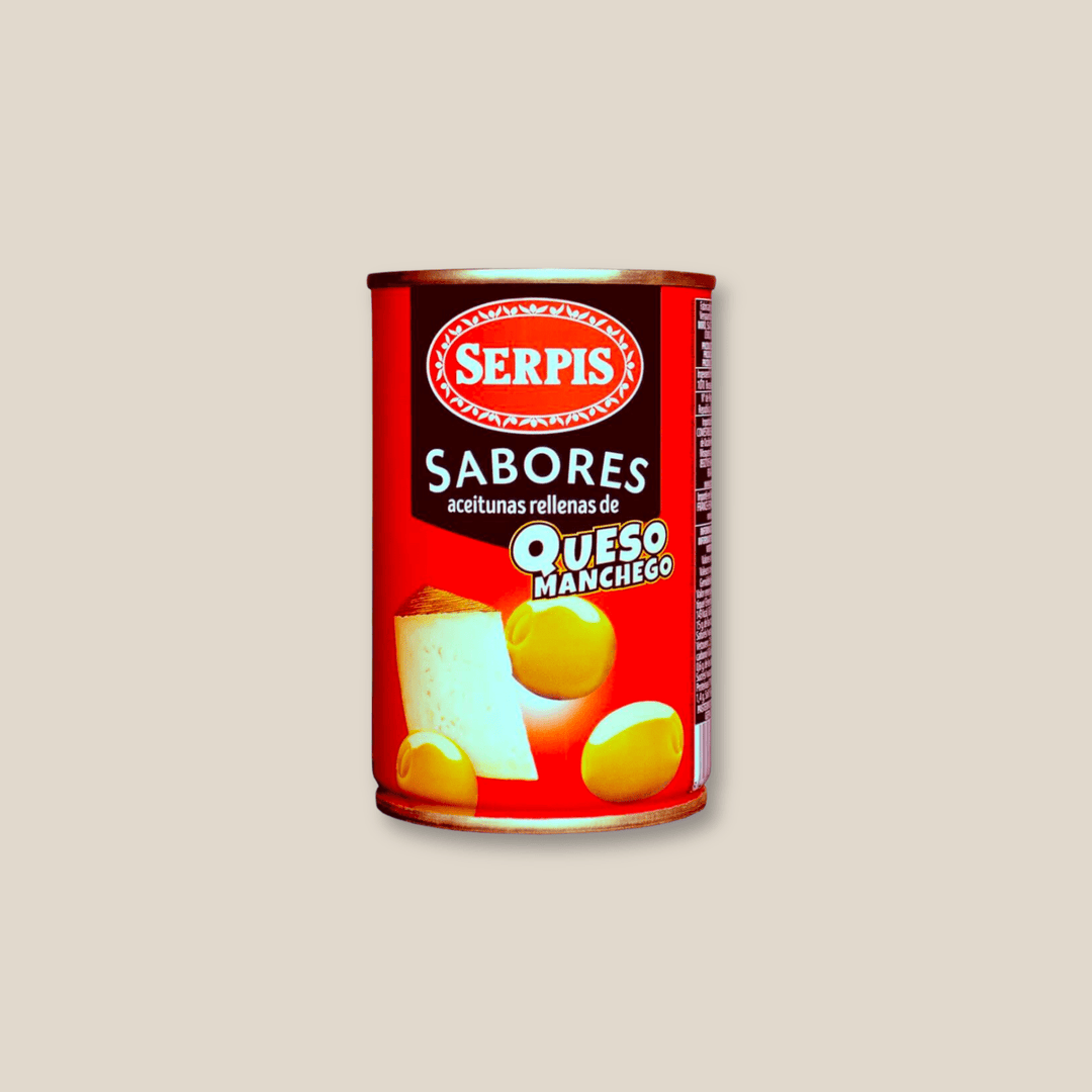 Serpis Manchego Cheese Stuffed Olives, 300G - The Spanish Table