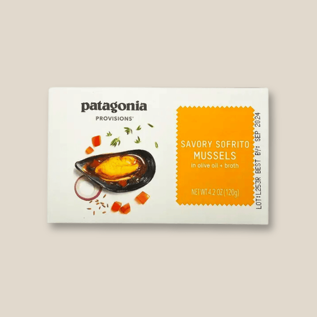 Patagonia Savory Sofrito Mussels, 4.2 oz - The Spanish Table