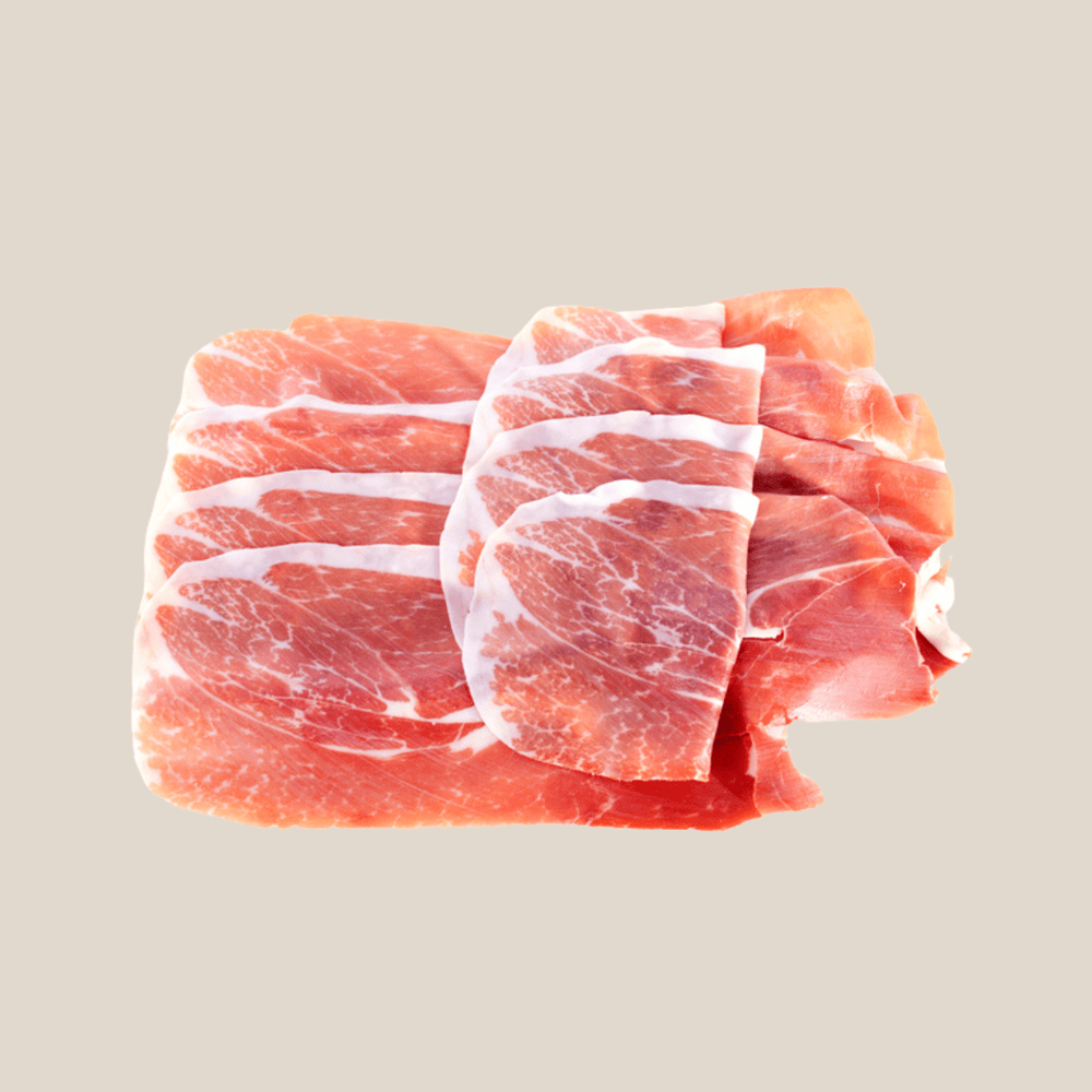Sliced Jamon Serrano, 4oz (Redondo Iglesias) - The Spanish Table