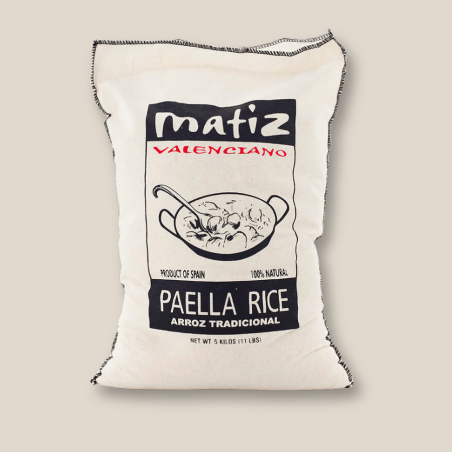 Matiz Paella Rice 5 Kilos (11 lbs) - The Spanish Table