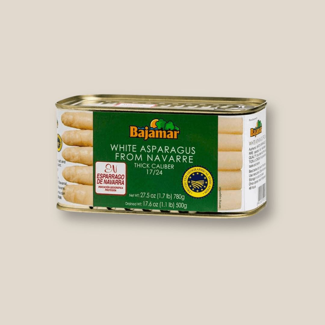 Bajamar D.O. White Asparagus Spears 17/24 780g Tin - The Spanish Table