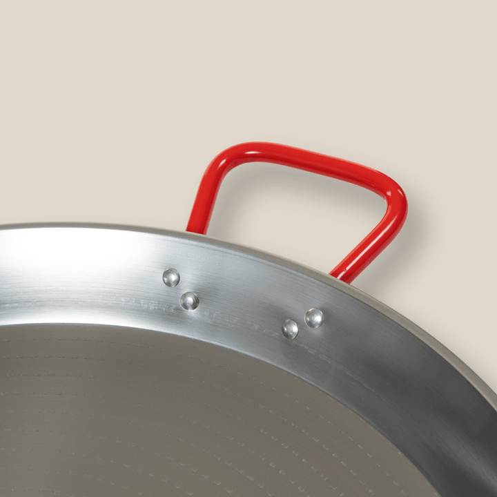 Garcima 25 Serving Carbon Steel Paella Pan 70Cm/28In - The Spanish Table