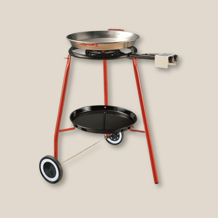 Andreu Propane Wheeled Paella Burner Set w/Hose - The Spanish Table