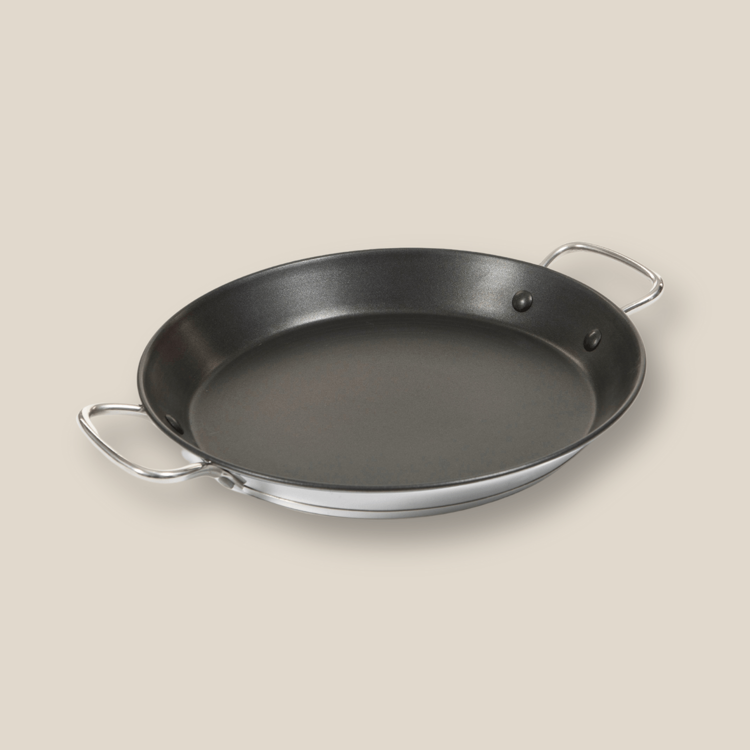 4 Serving Stainless Steel Paella Pan 30cm 12in The Spanish Table 4-serving-stainless-steel-paella-pan-30cm-12in-the-spanish-table