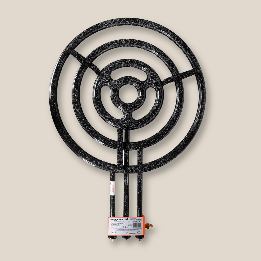 Garcima L-70 "Plus Gas" Professional 4-Ring Paella Burner - The Spanish Table