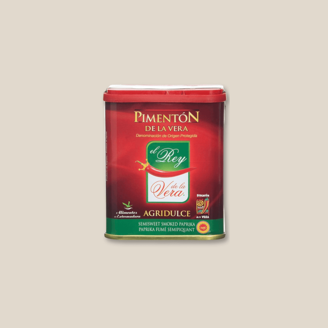 Rey De La Vera Bittersweet Smoked Paprika (Pimenton Agridulce) 75G/ 2.6 Oz Tin - The Spanish Table