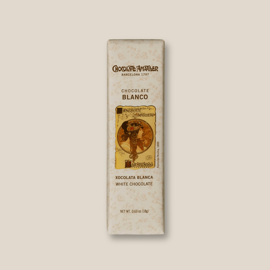 Amatller White Chocolate Bar, 18g - The Spanish Table