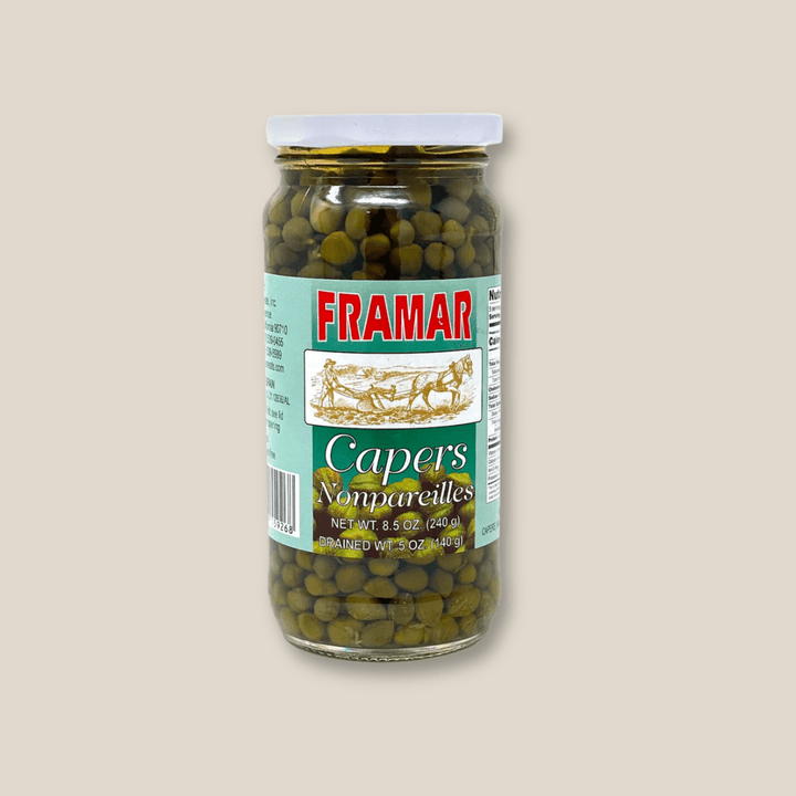 Framar Small Size Capers - Nonpareil - 140G Drained - The Spanish Table