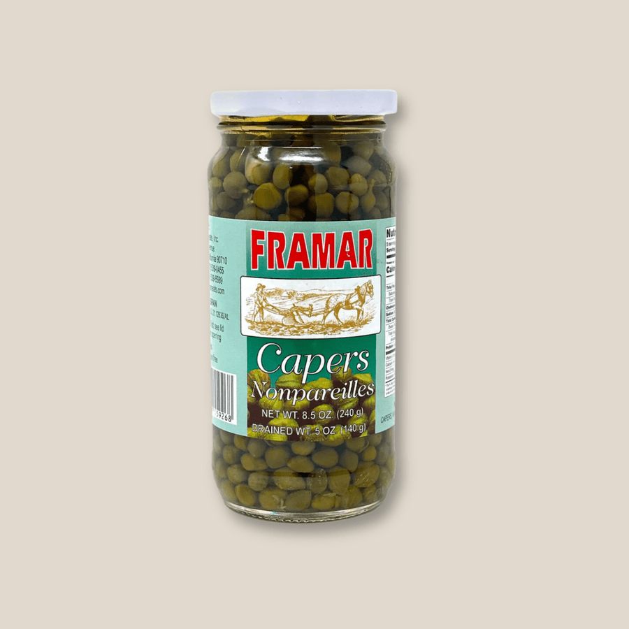 Framar Small Size Capers - Nonpareil - 140G Drained - The Spanish Table