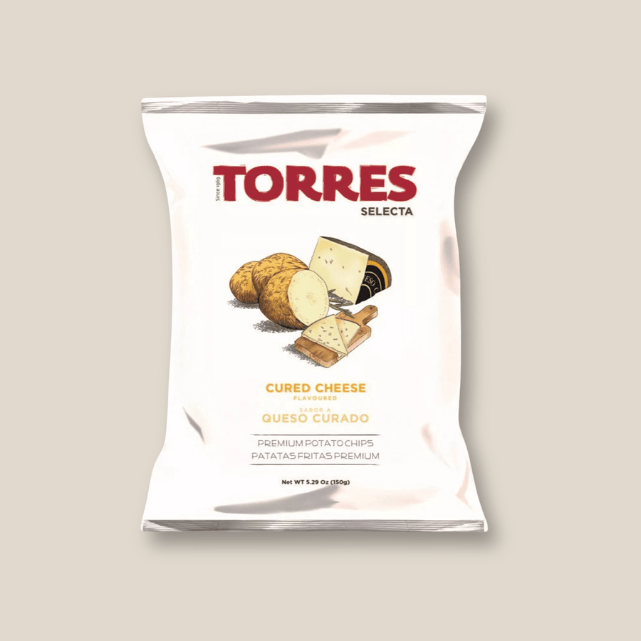 Torres Potato Chips, Cured Cheese, Large (150g) - The Spanish Table
