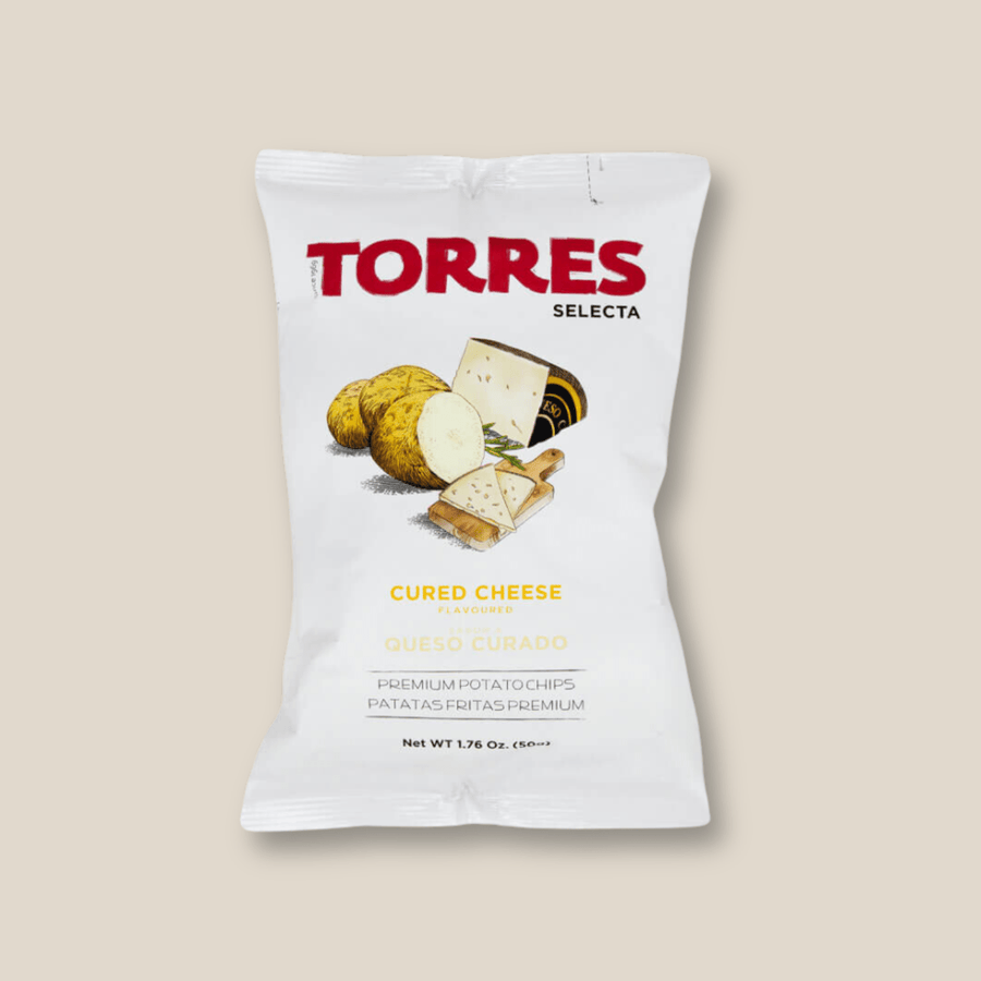 Torres Potato Chips, Cured Cheese, Small (50g) - The Spanish Table