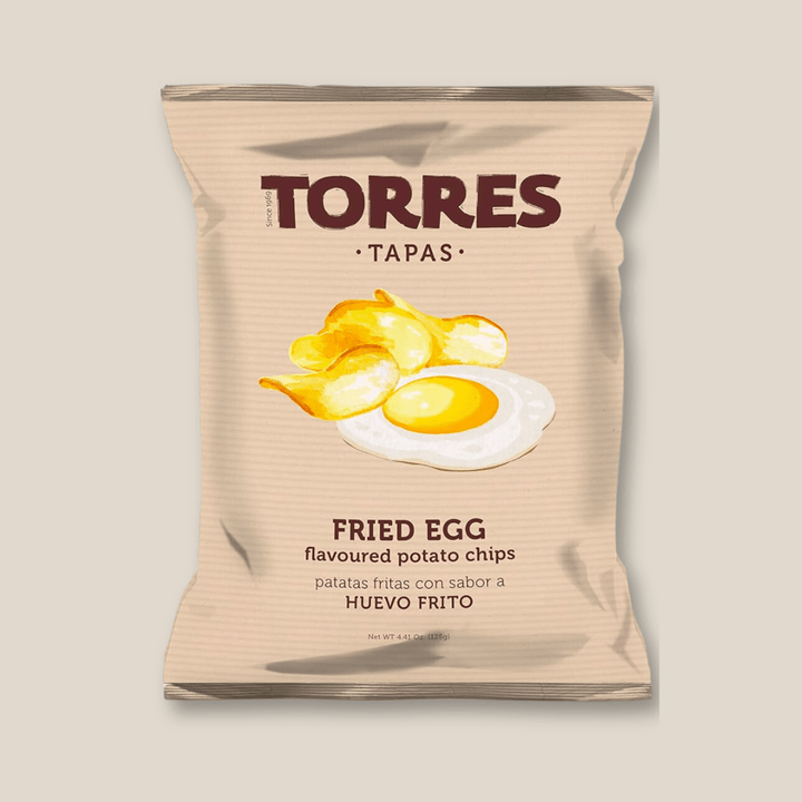 Torres Potato Chips, Fried Egg, Large (125g) - The Spanish Table