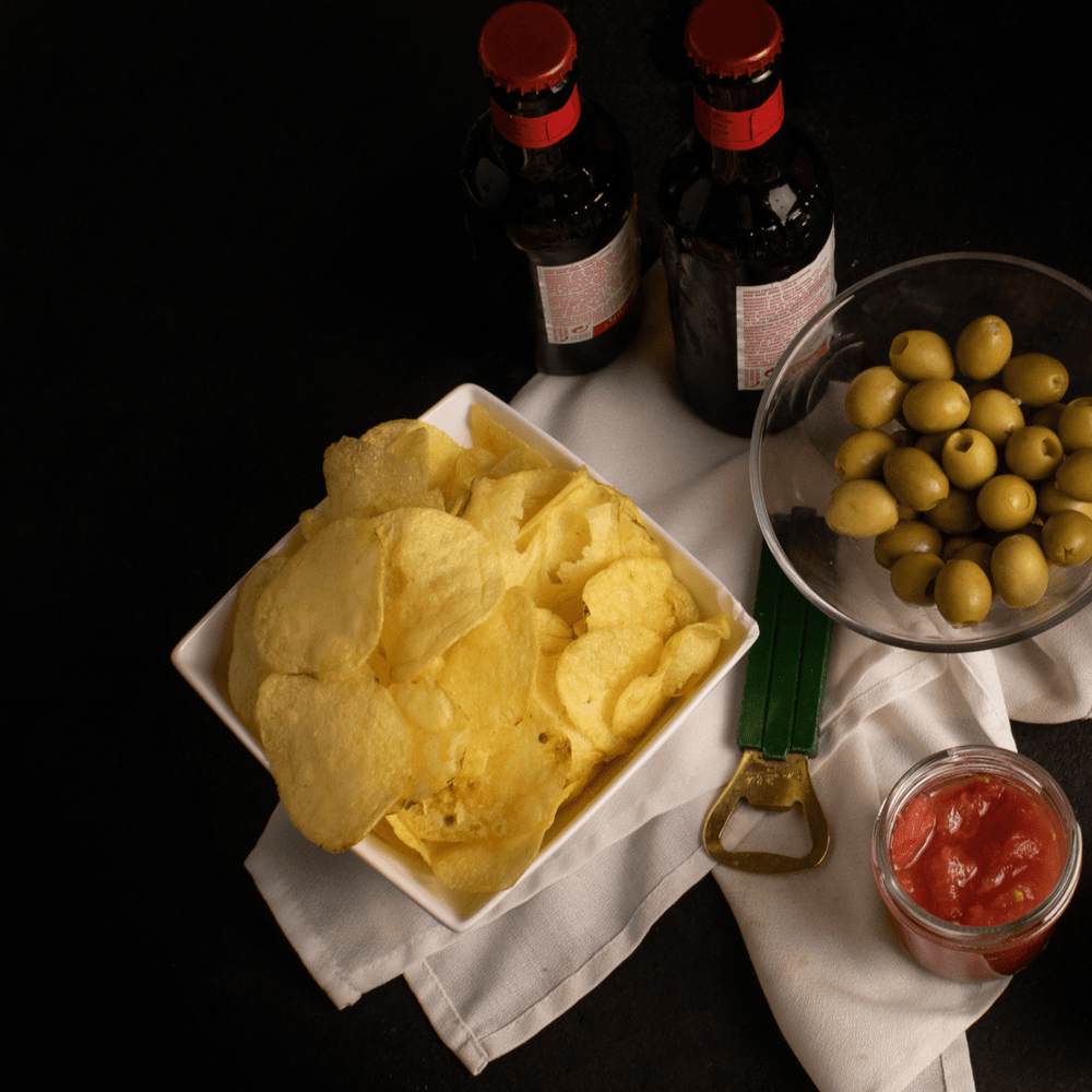 Torres Potato Chips, Vinegar, Large (125g) - The Spanish Table
