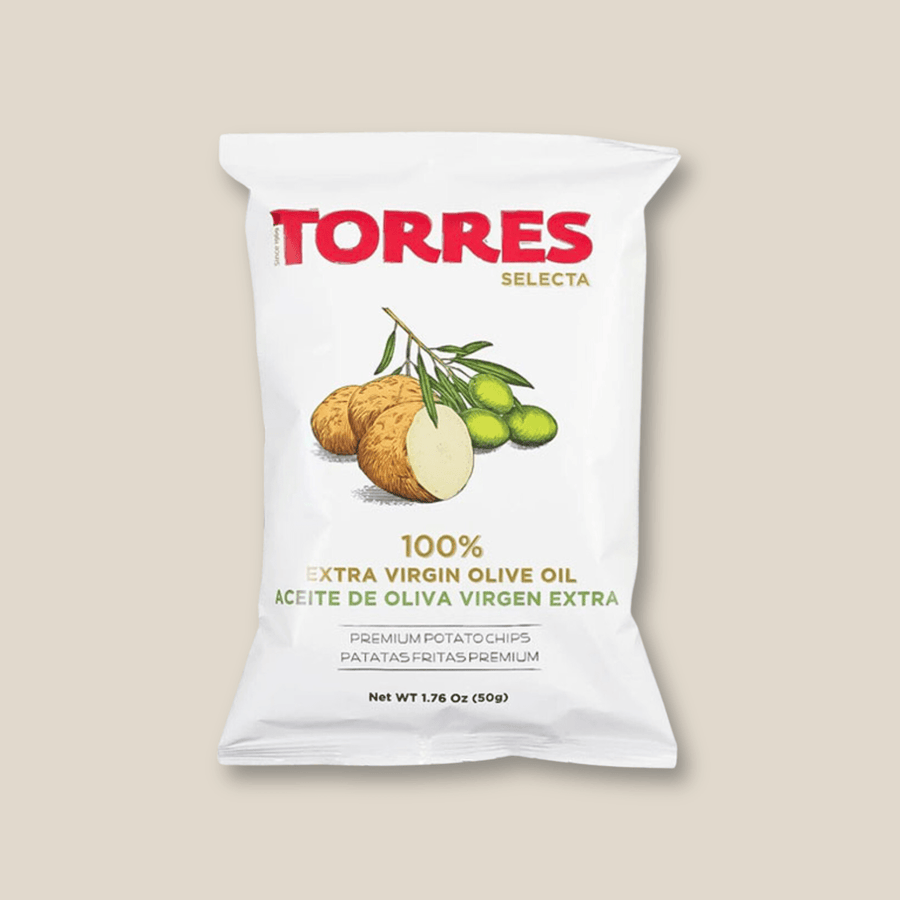 Torres Potato Chips, Extra Virgin Olive Oil, Small (50g) - The Spanish Table