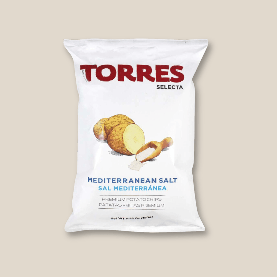 Torres Potato Chips, Sea Salt, Large (150g) - The Spanish Table