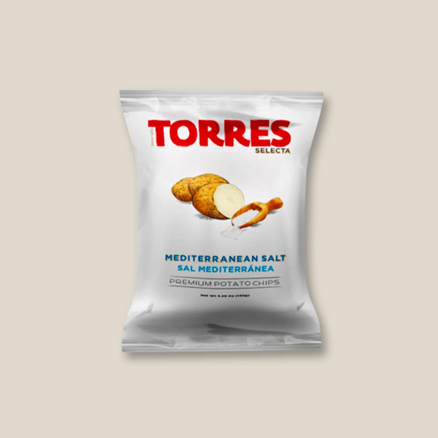 Torres Potato Chips, Sea Salt, Small (50g) - The Spanish Table
