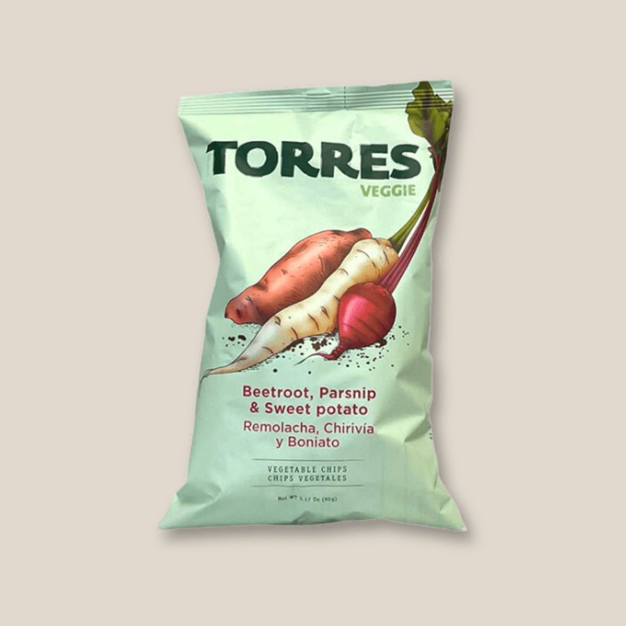 Torres Veggie Chips Beetroot, Parsnip & Sweet Potato 90g - The Spanish Table