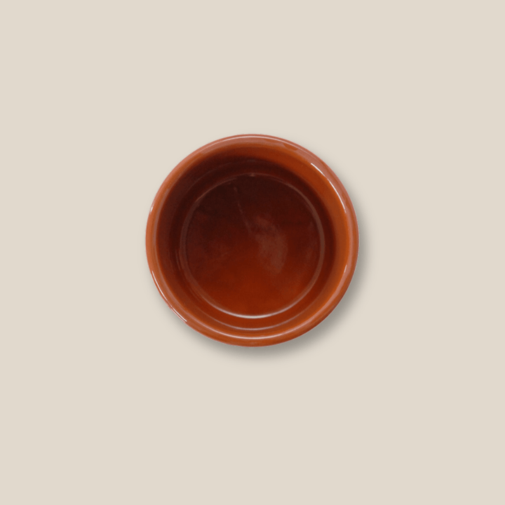 Terracotta Flan Mold (Flanera) Medium, 2.5" X 4" - The Spanish Table