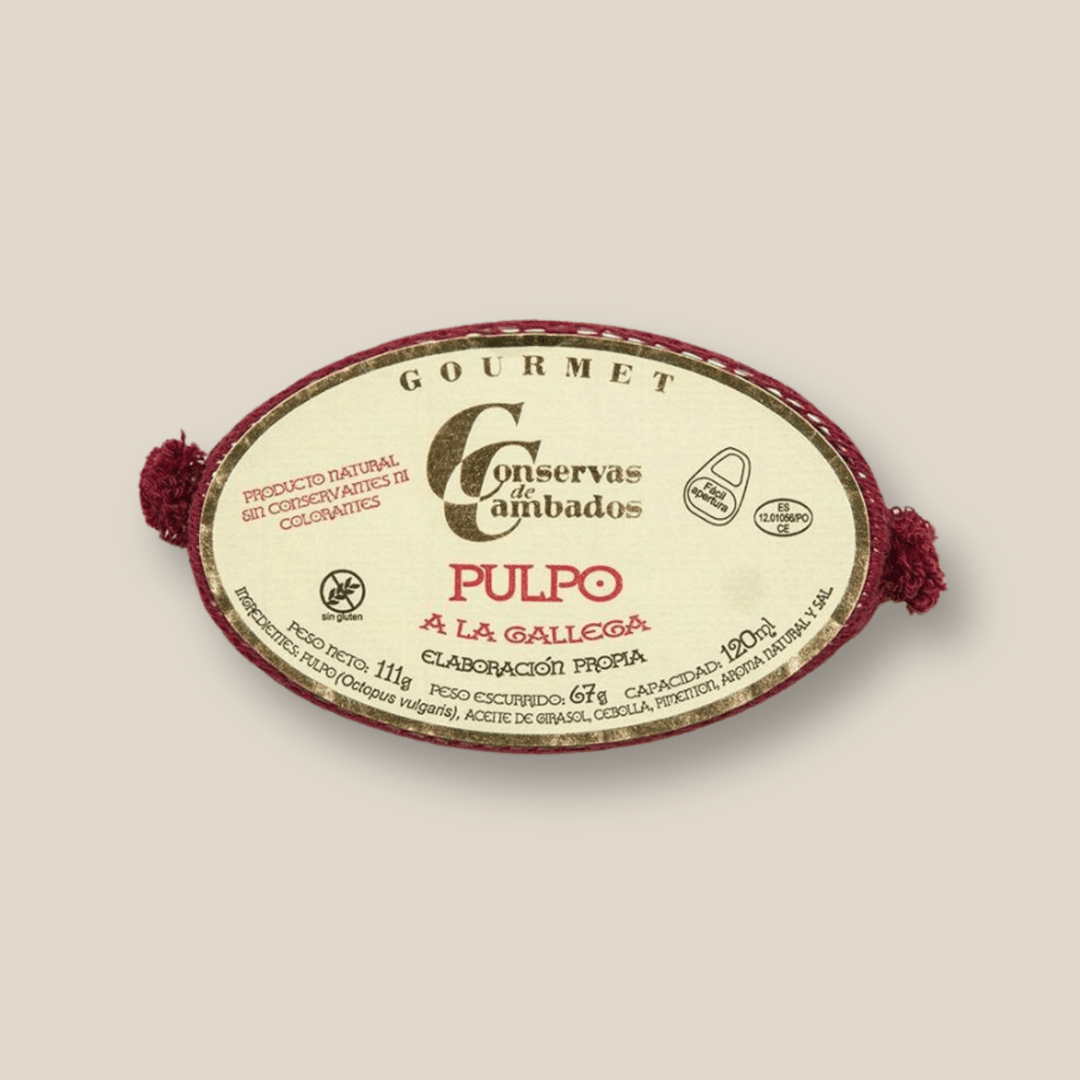 Cambados Octopus In Galician Sauce (Pulpo En Salsa Gallega), 111G/4 Oz - The Spanish Table