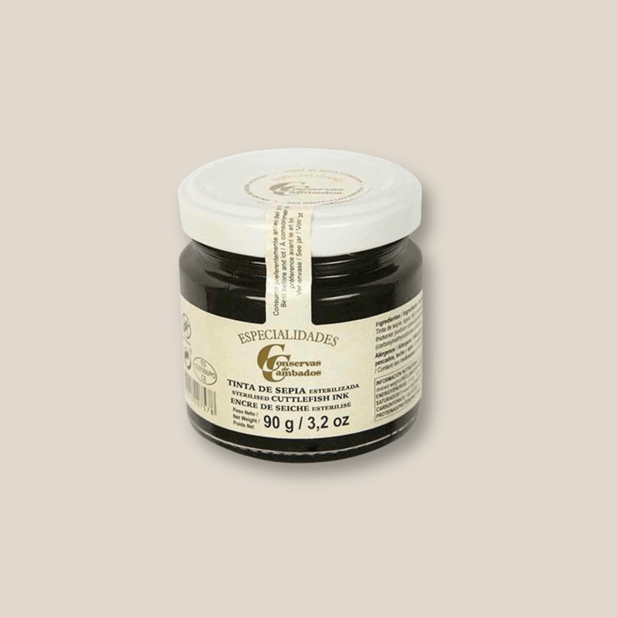 Cambados Cuttlefish Ink, 90 gr/ 3.2 oz - The Spanish Table