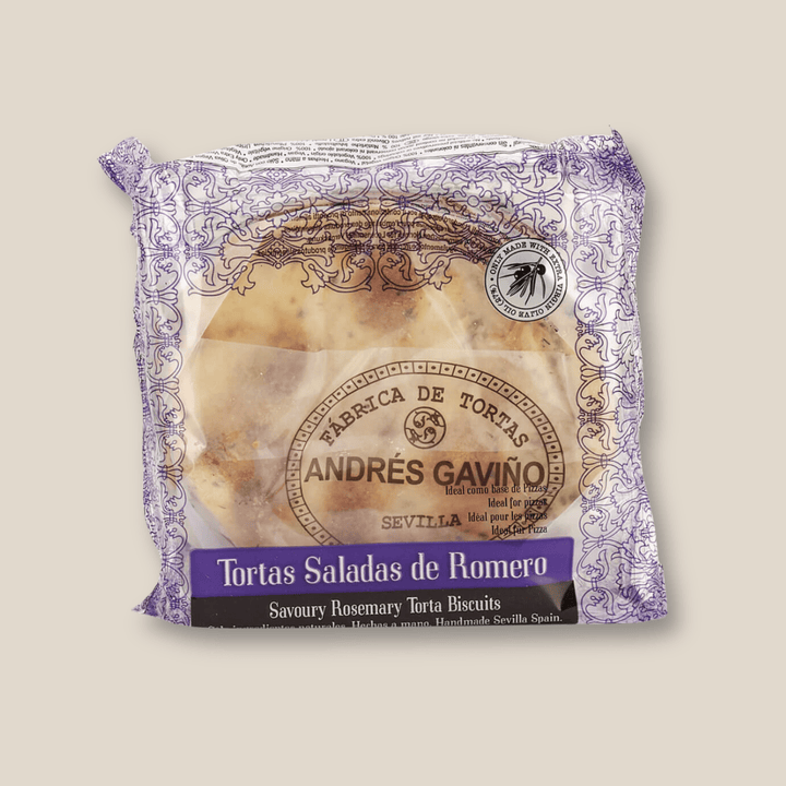 Andres Gavino Savory Tortas De Aceite with Romero (Rosemary) - The Spanish Table
