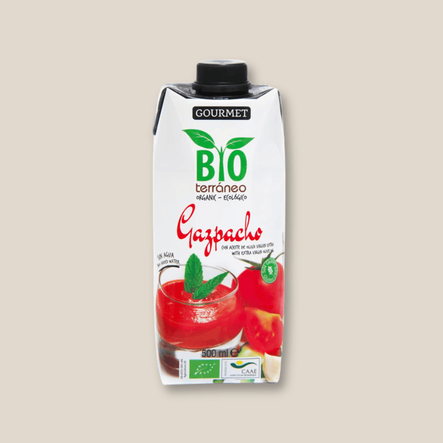 BioTerraneo Organic Gazpacho, 1 Liter - The Spanish Table