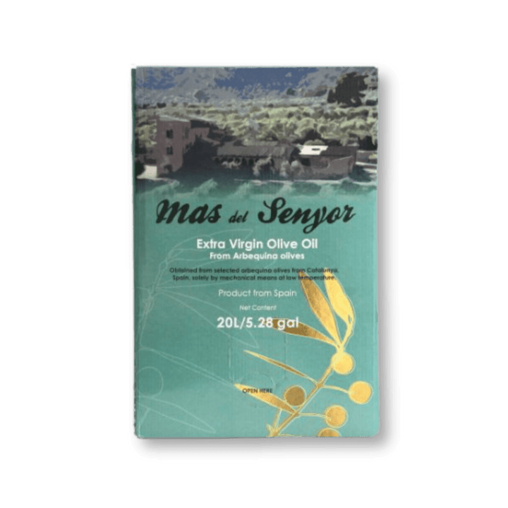 Mas Del Senyor Arbequina Extra Virgin Olive Oil, Bag - In - Box 20L - The Spanish Table