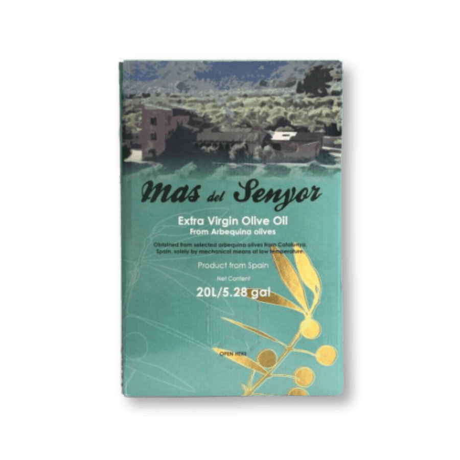 Mas Del Senyor Arbequina Extra Virgin Olive Oil, Bag - In - Box 20L - The Spanish Table