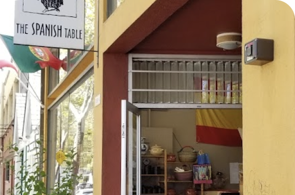 The Spanish Table store front at Berkeley, CA
