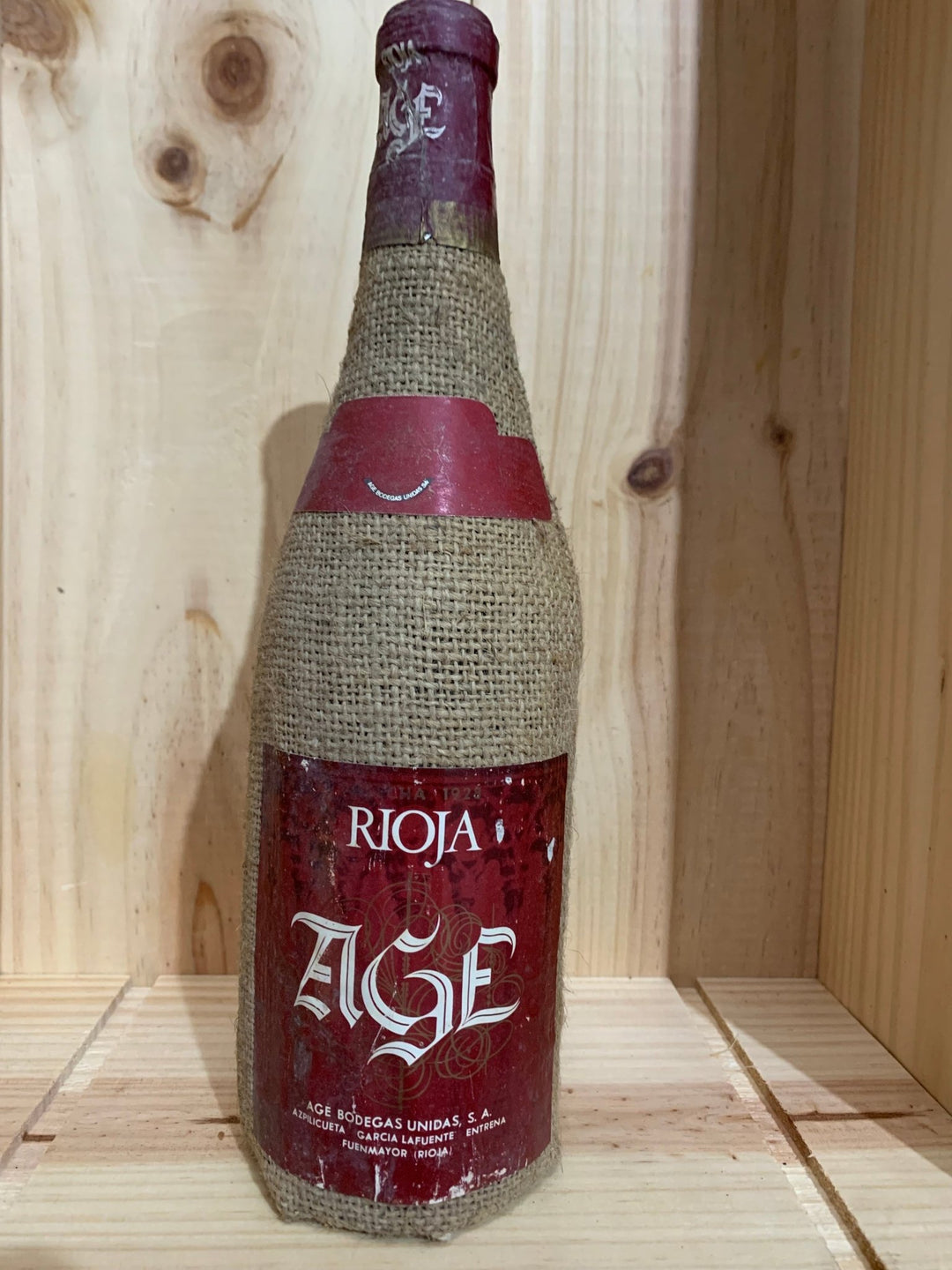 AGE 1928 Siglo Saco (Rioja) - The Spanish Table