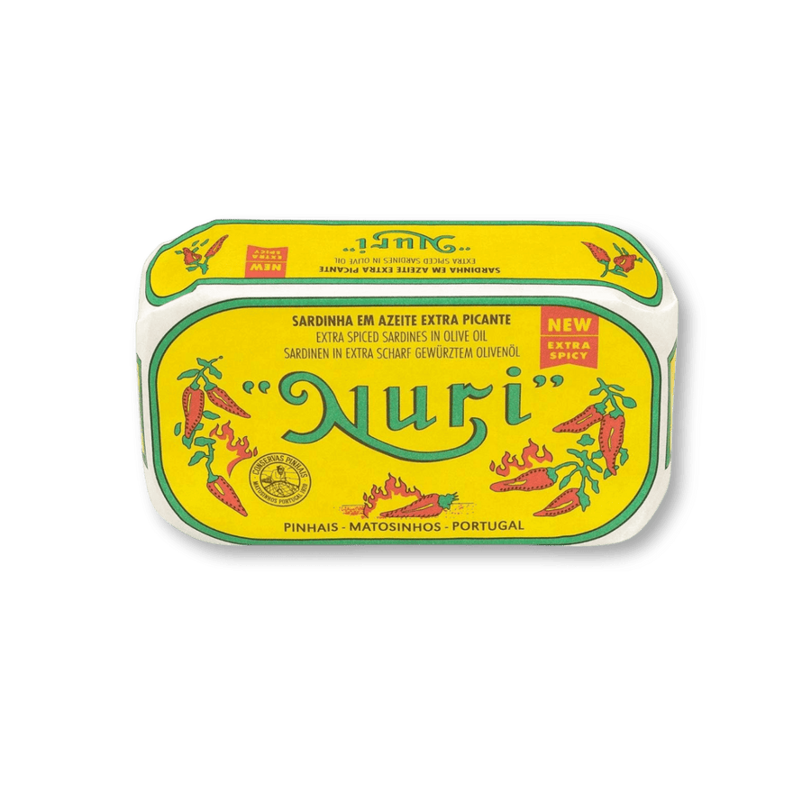 Nuri Sardines in Extra Spicy Olive Oil - The Spanish Table