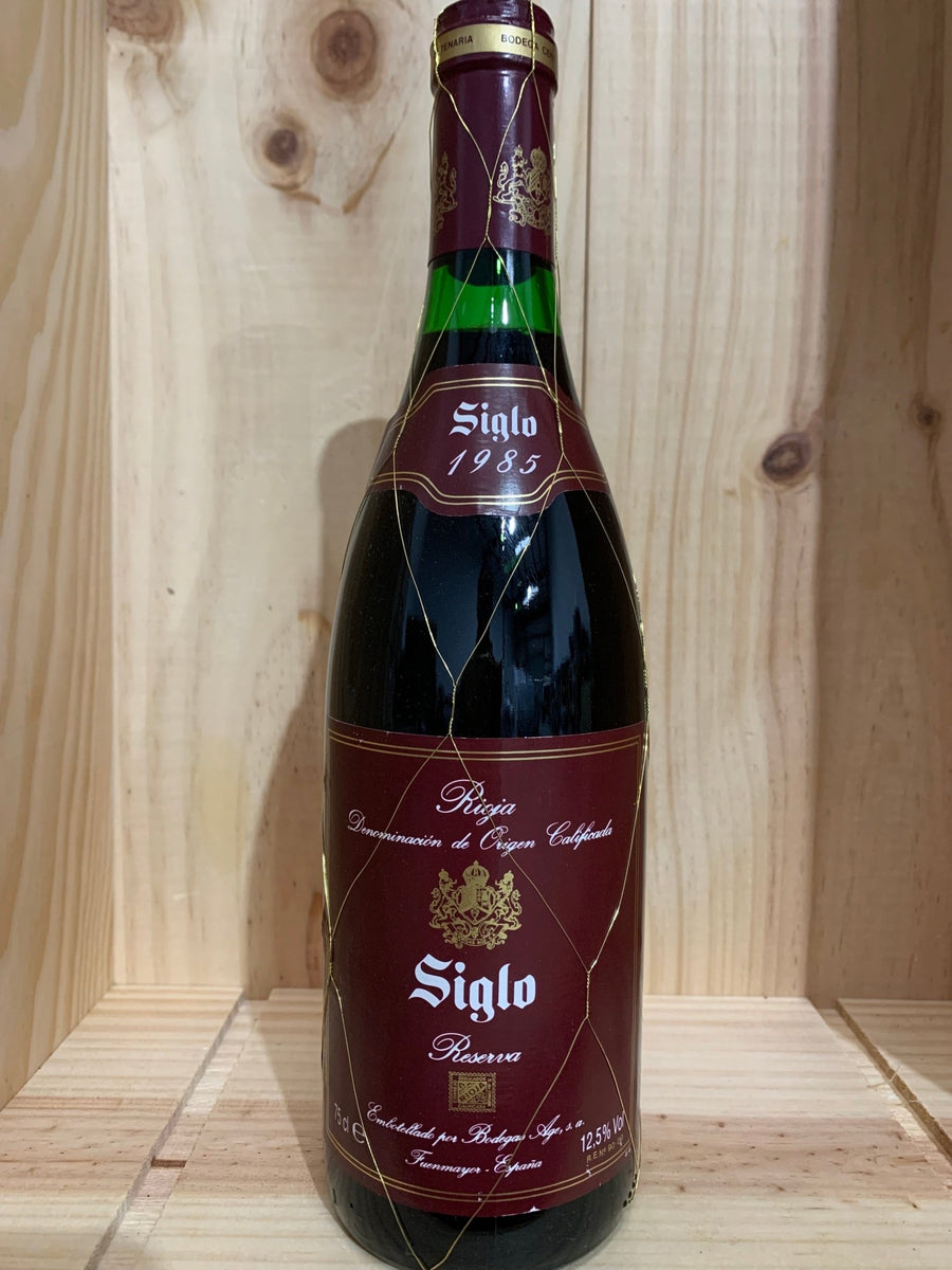 AGE 1985 Siglo Reserva (Rioja) - The Spanish Table