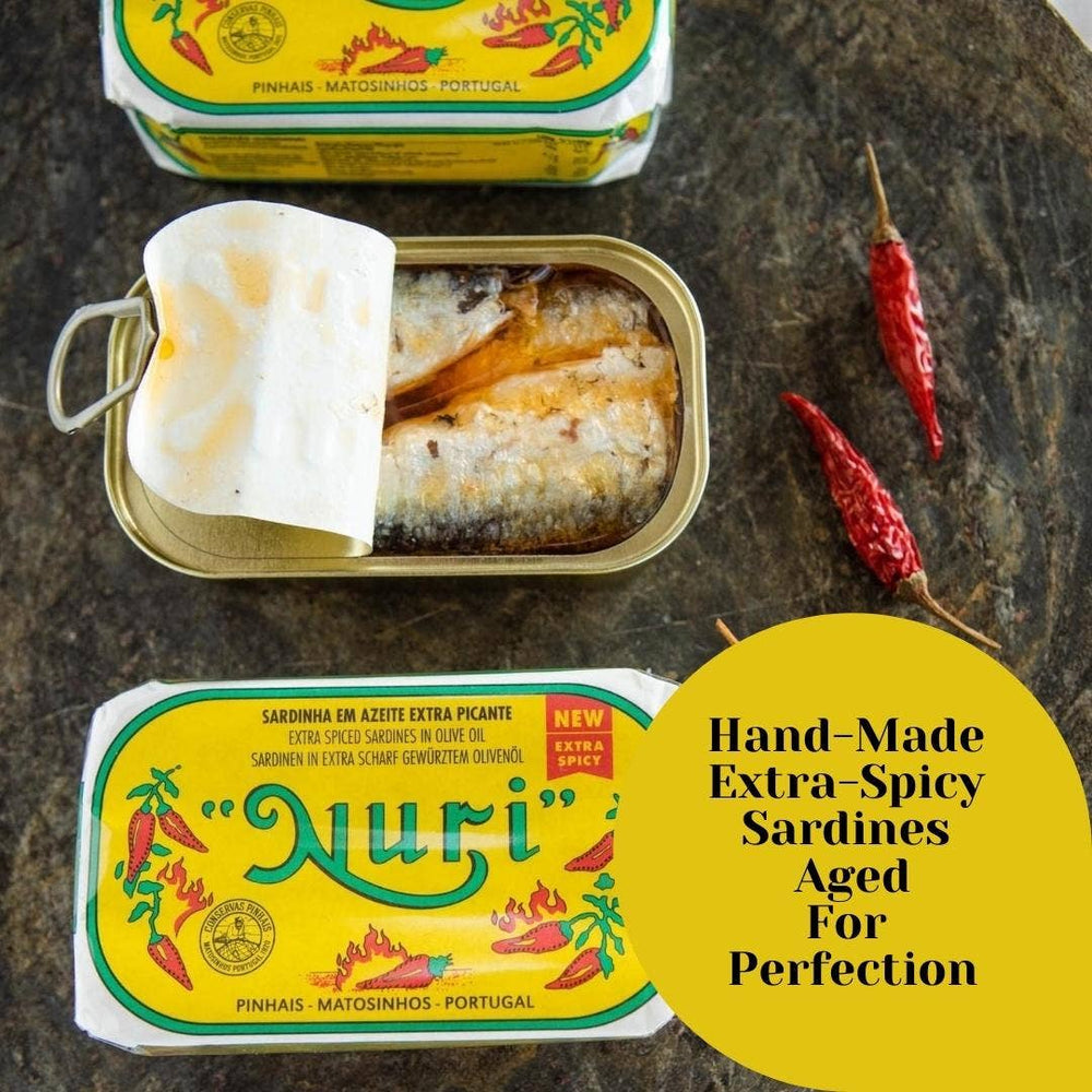 Nuri Sardines in Extra Spicy Olive Oil - The Spanish Table