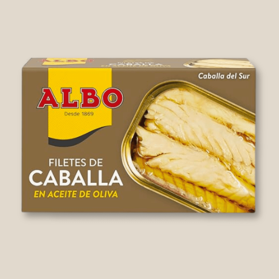 Albo Mackerel Fillets in Olive Oil 115g (4.04 oz) - The Spanish Table