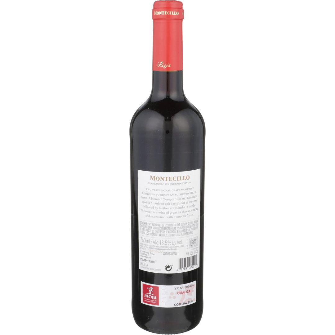 Montecillo 2018 Crianza Rioja - The Spanish Table